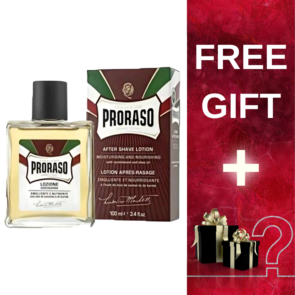 Proraso Sandalwood Aftershave Cologne Nourish Shea 100ml