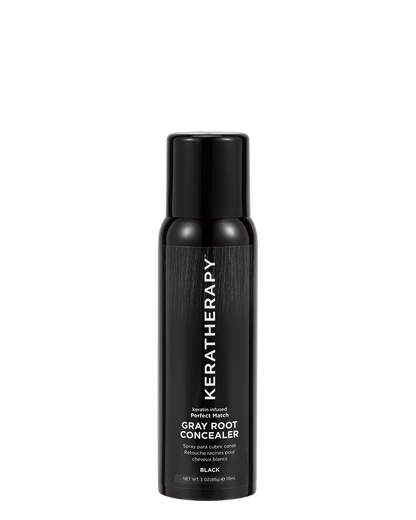 Keratherapy Gray Root Concealer - Black 118ml