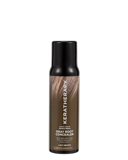 Keratherapy Gray Root Concealer - Light Brown 118ml