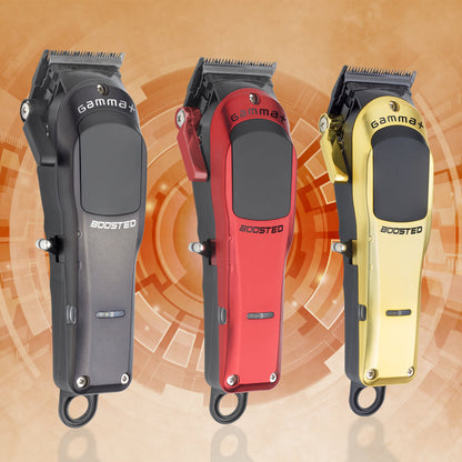 Gamma + Boosted Hair Clipper With 3 Covers Professional Barber Clippers