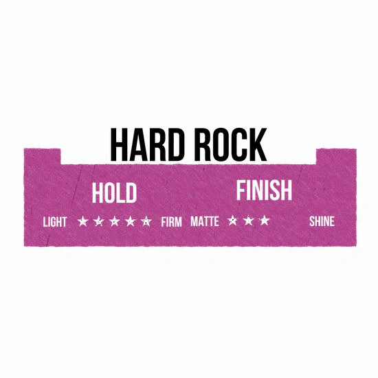 Instant Rockstar Hard Rock- Hard Hold Matte Styling Paste - 100ML