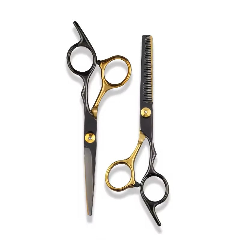 Professional 6 inch Hair Cutting Scissors/Shears Thinner Set