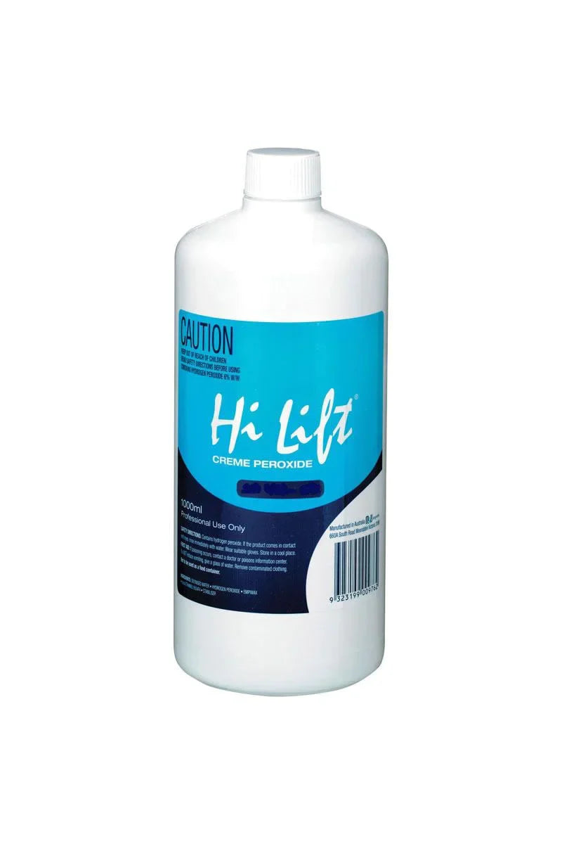 Hi Lift Peroxide 5 Vol 1.5% 1 Litre - Reliable Medium Lift Hair Color Developer