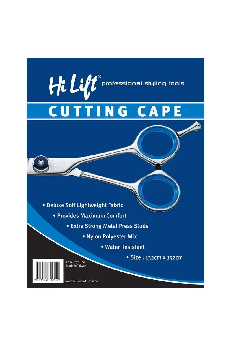 Hi Lift Cutting Black Cape Barber And Hairdressing Cutting Capes