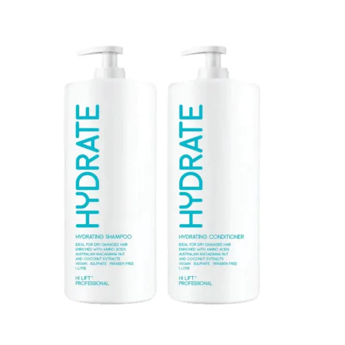 Hi Lift Hydrate Shampoo and Conditioner – 1L Duo | Deep Hydration & Repair for Dry & Damaged Hair