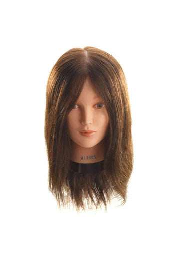 Hi Lift Mannequin Head Alisha - Medium Brown (35-40cm)