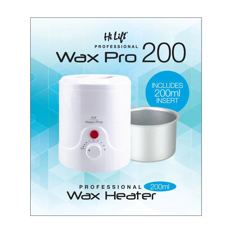 Hi Lift Wax Warmer Pro 200ml Waxing Heater - White