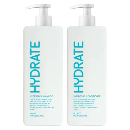 Hi Lift Hydrate Shampoo and Conditioner – 350ml Duo | Intense Hydration & Repair for Dry & Damaged Hair