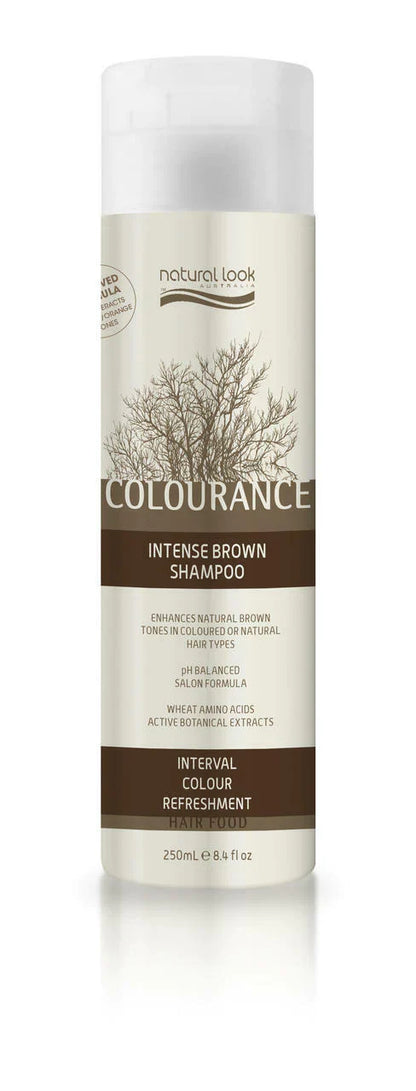 Natural Look Intense Brown Shampoo  for Coloured Hair