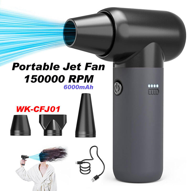 Portable Jet Fan Mini Compressed Air Duster Blower