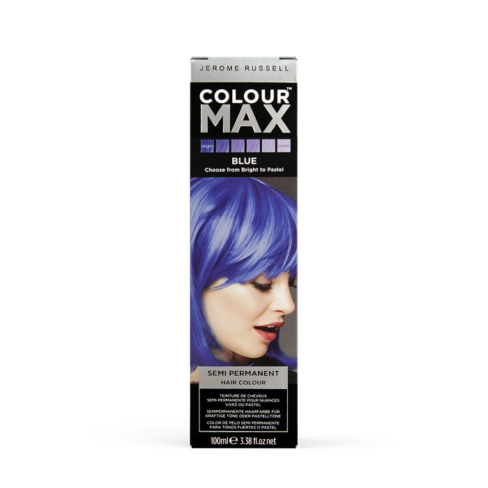 Jerome Russell Semi Permanent Colour Max BLUE 100ml