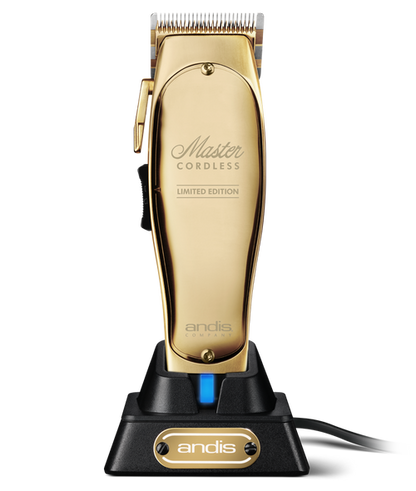 Andis Master Gold Professional Barber Clippers MLC Cordless Limited Edition #12540