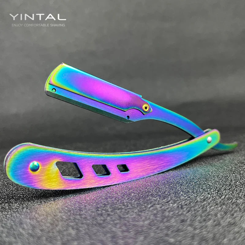 Men Shaving Barber Straight Cut Throat Shaving Razor