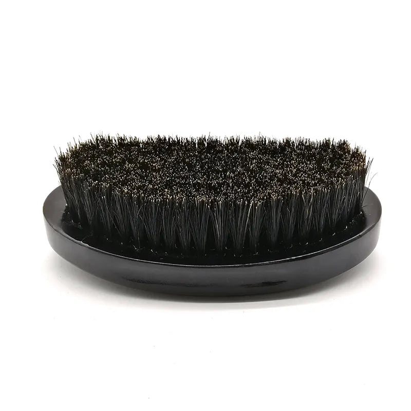 Oval Shaped Beard Styling Brush Black H80