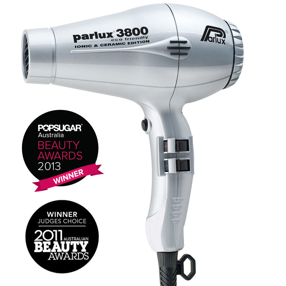 Parlux 3800 Blower Ionic Ceramic Hair Dryer 2100W All Colour Eco Friendly