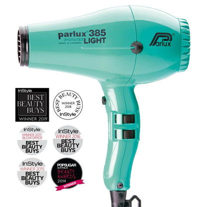 Parlux Hair Dryer 385 Power Blow Light Ceramic Ionic - All Colour Blower Option