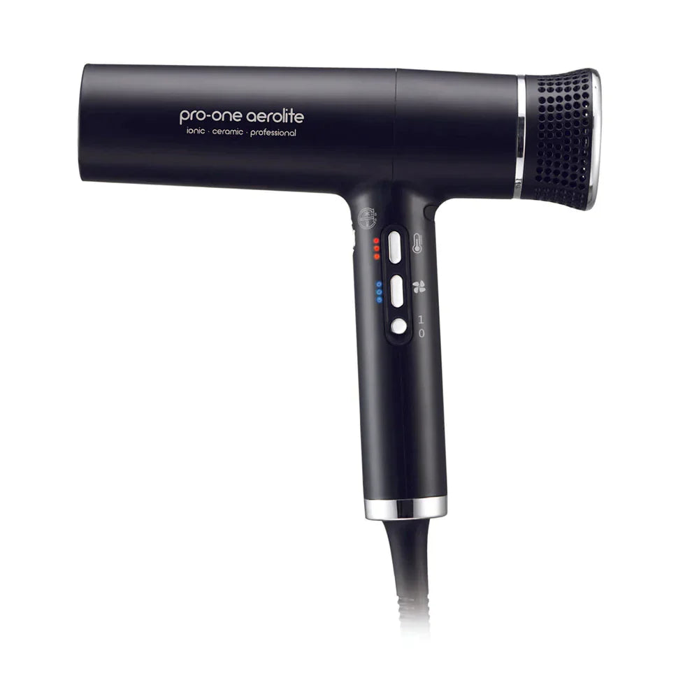 Pro-One Aerolite Hair Dryer - Black