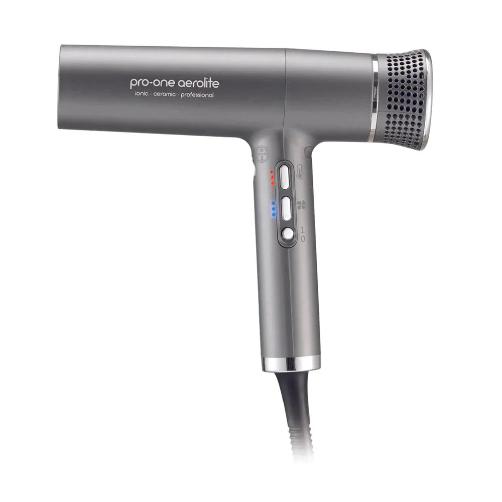 Pro-One Aerolite Hairdryer - Titanium