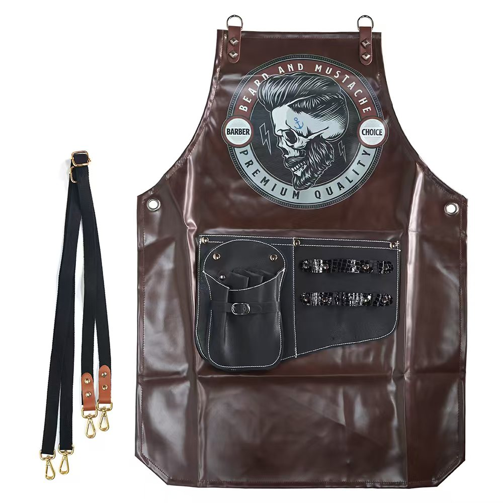 Barber Cutting Apron Leather( Barber Choice) - RO3