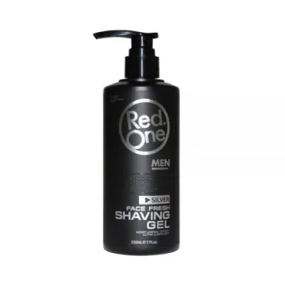 RedOne Shaving Gel Face Fresh Silver 500ml