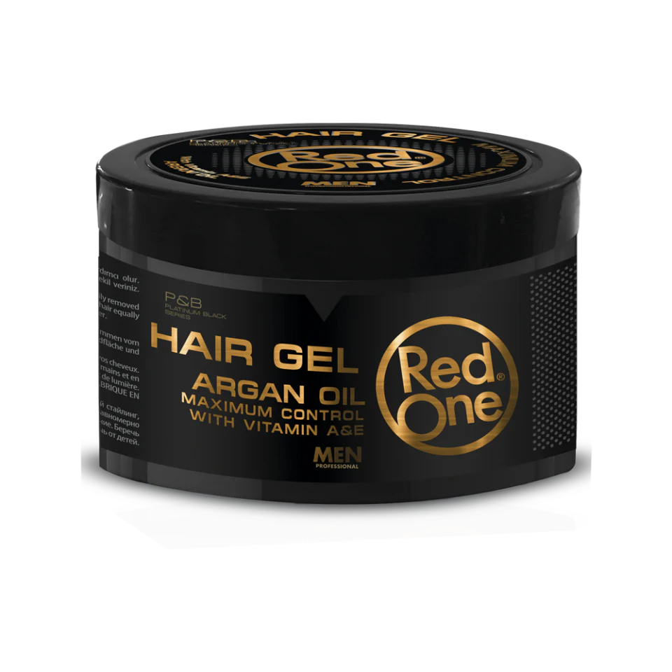 RedOne Hair Styling Gel Argan Oil Men Products 450ml