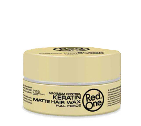 RedOne Keratin Matte Hair Styling Wax Full Force | 150 ml | Red One Wax - 2010