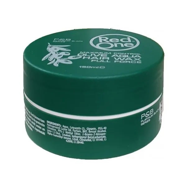 RedOne Hair Styling Wax Full Force Olive 150ml - 2012