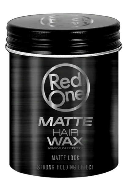 RedOne Black Matte Hair Styling Wax Full Force | 100 ml | Red One Wax