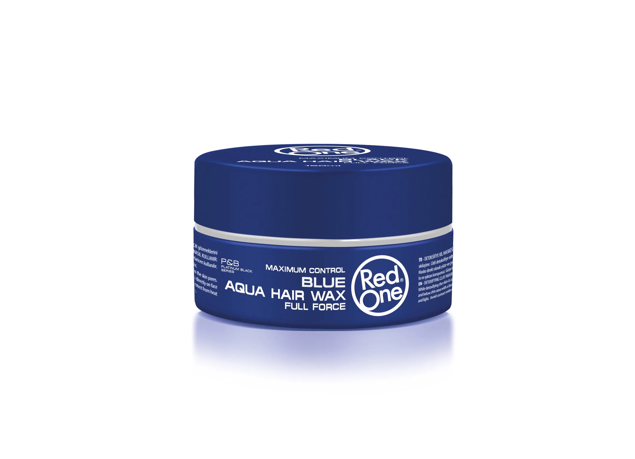 6x RedOne Blue Hairstyling Wax full force Red One 150ml