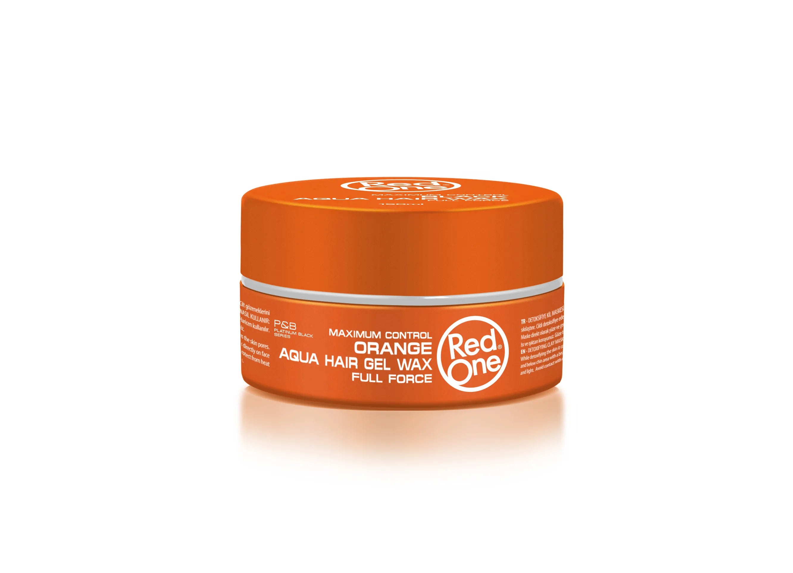 3 x RedOne Orange Aqua Hair Styling Wax Full Force | 150 ml | Red One Wax