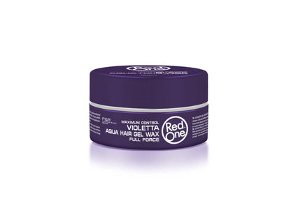 RedOne Purple Aqua Hair Styling Wax Full Force | 150 ml | Red One Wax - 2007