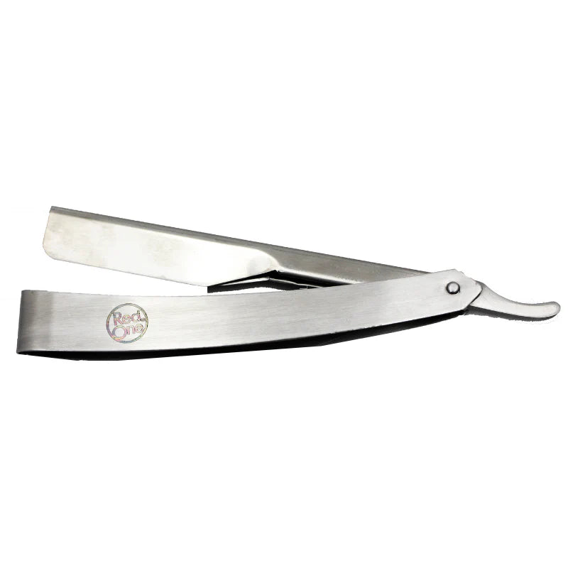 RedOne Straight Cut Throat Shaving Razor Barber Salon Slide (Steel)