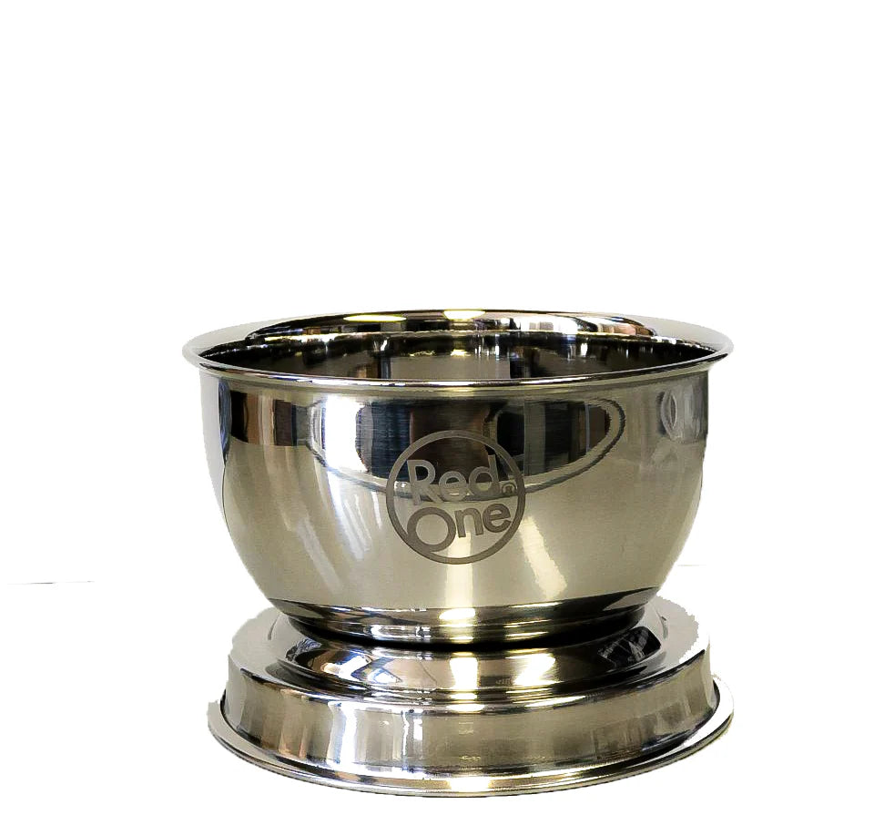 RedOne Shaving Bowl Silver Steel