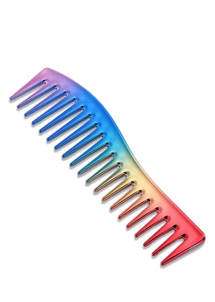 Redone Hair Styling Comb Wide Tooth Rainbow - N15A