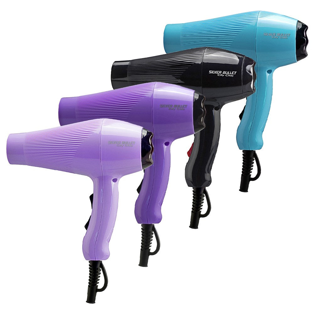 Silver Bullet City Chic Hair Dryer 2000W - All Colour