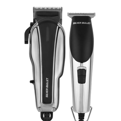 Silver Bullet Dynamic Duo Men's Hair Clippers