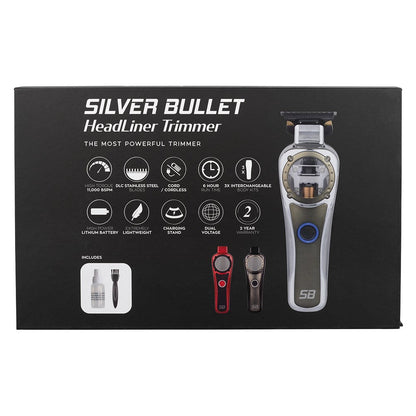 Silver Bullet HeadLiner Beard Trimmer For Men