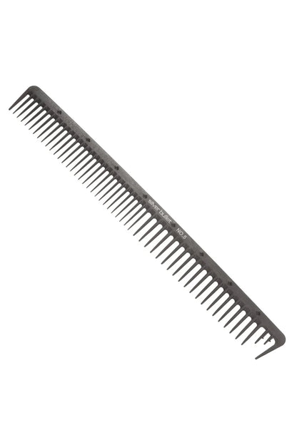 Silver Bullet Professional Carbon Wide Teeth Hair Comb - Anti-Static Styling