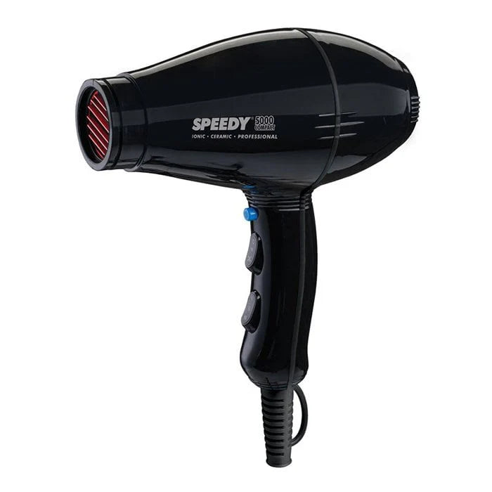 Speedy 5000 Compact Hair Dryer - Black