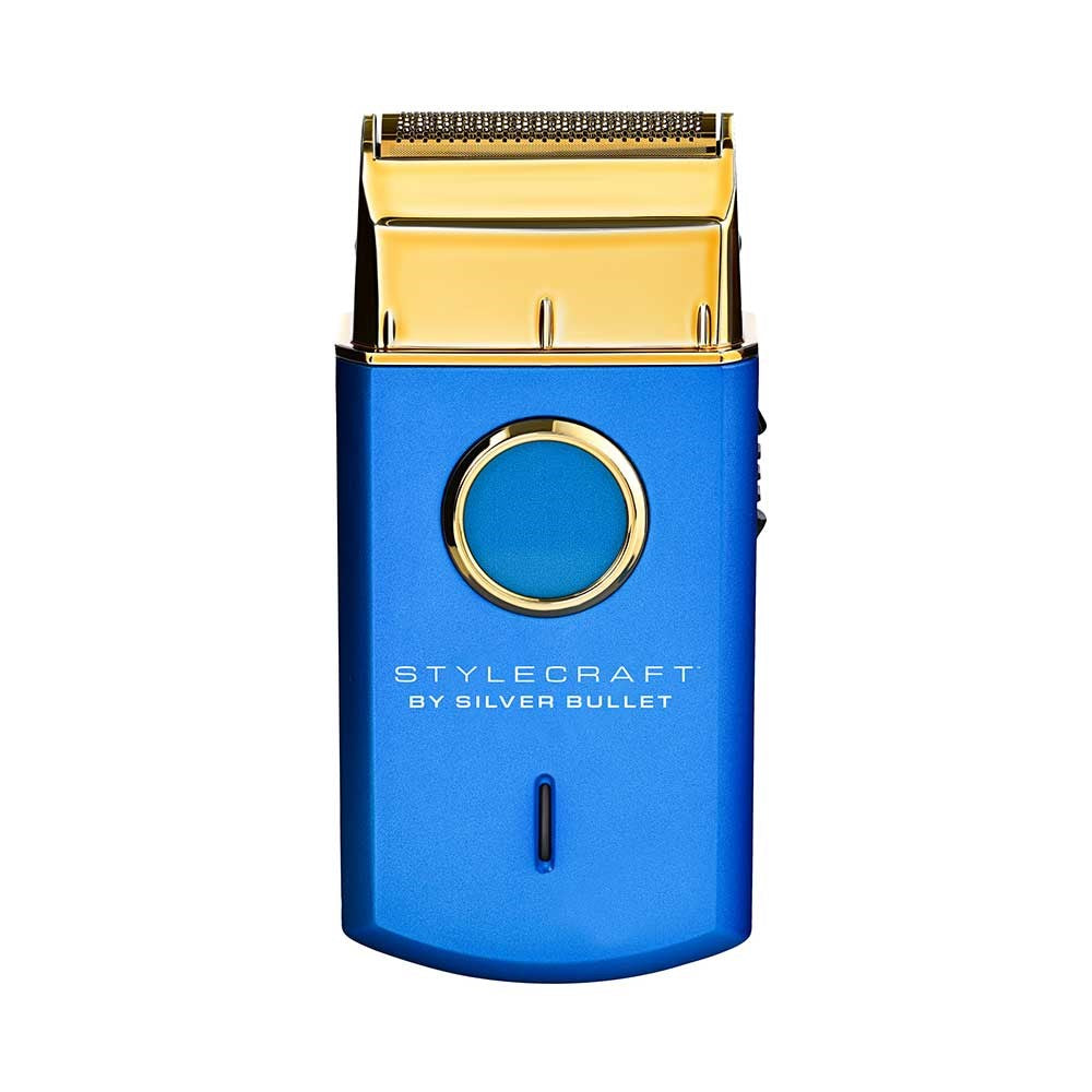 StyleCraft By Silver Bullet Uno Single Foil Shaver Blue