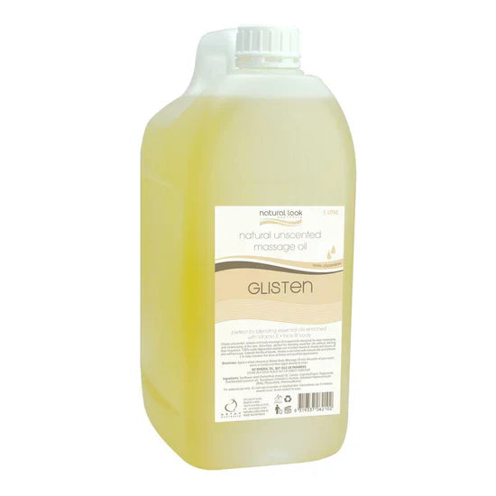 Natural Look Glisten Unscented Body Massage Oil 5 L