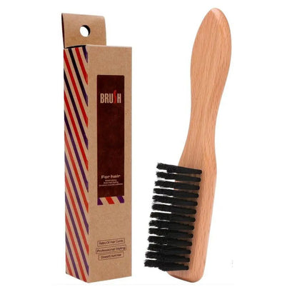 Fade Brush & Beard Brush Wood H72