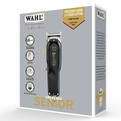 Wahl Senior Cord/Cordless Electric Professional Barber Clippers