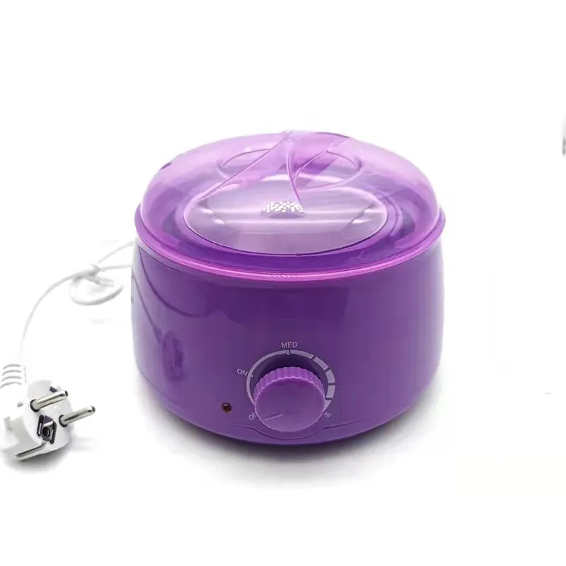 Wax Pot Warmer Heater Waxing Machine Kit Purple