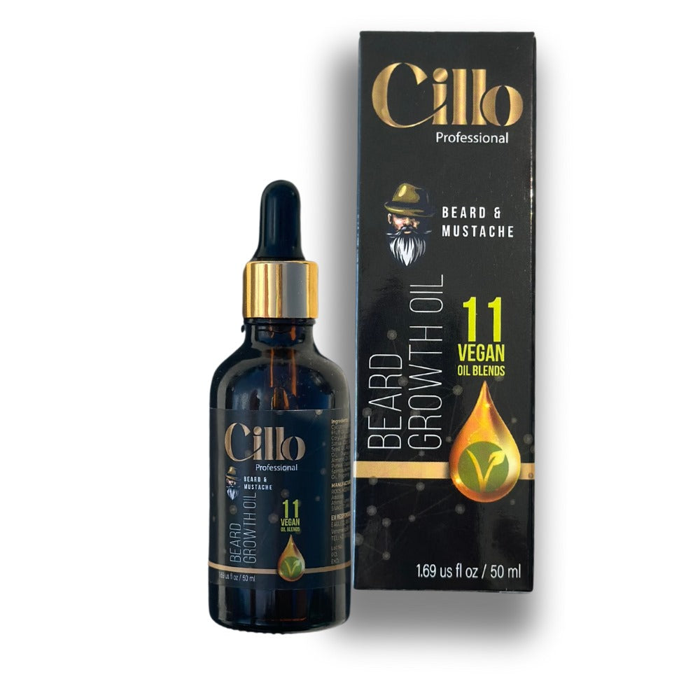 Cillo Vegan Beard Oil 50ml - Hair Growth