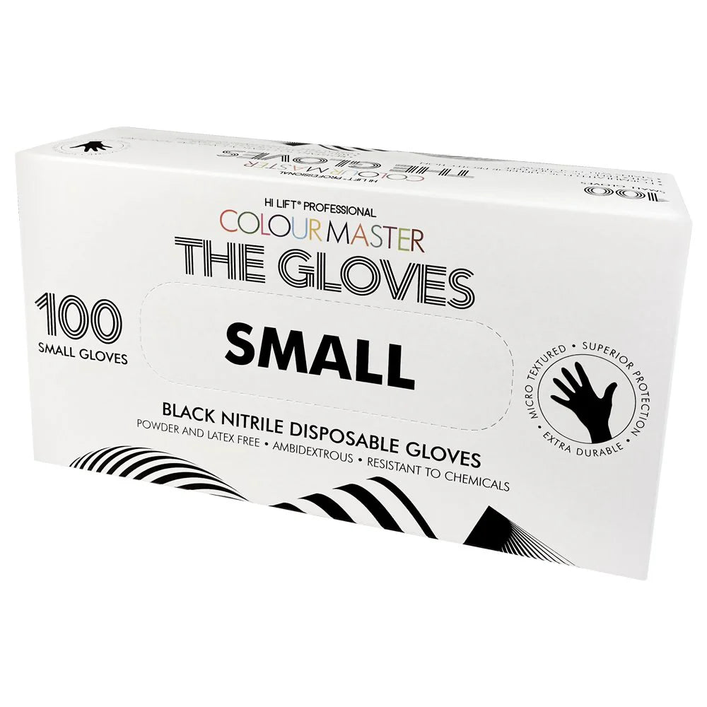 Hi Lift Colour Master Black Nitrile Gloves