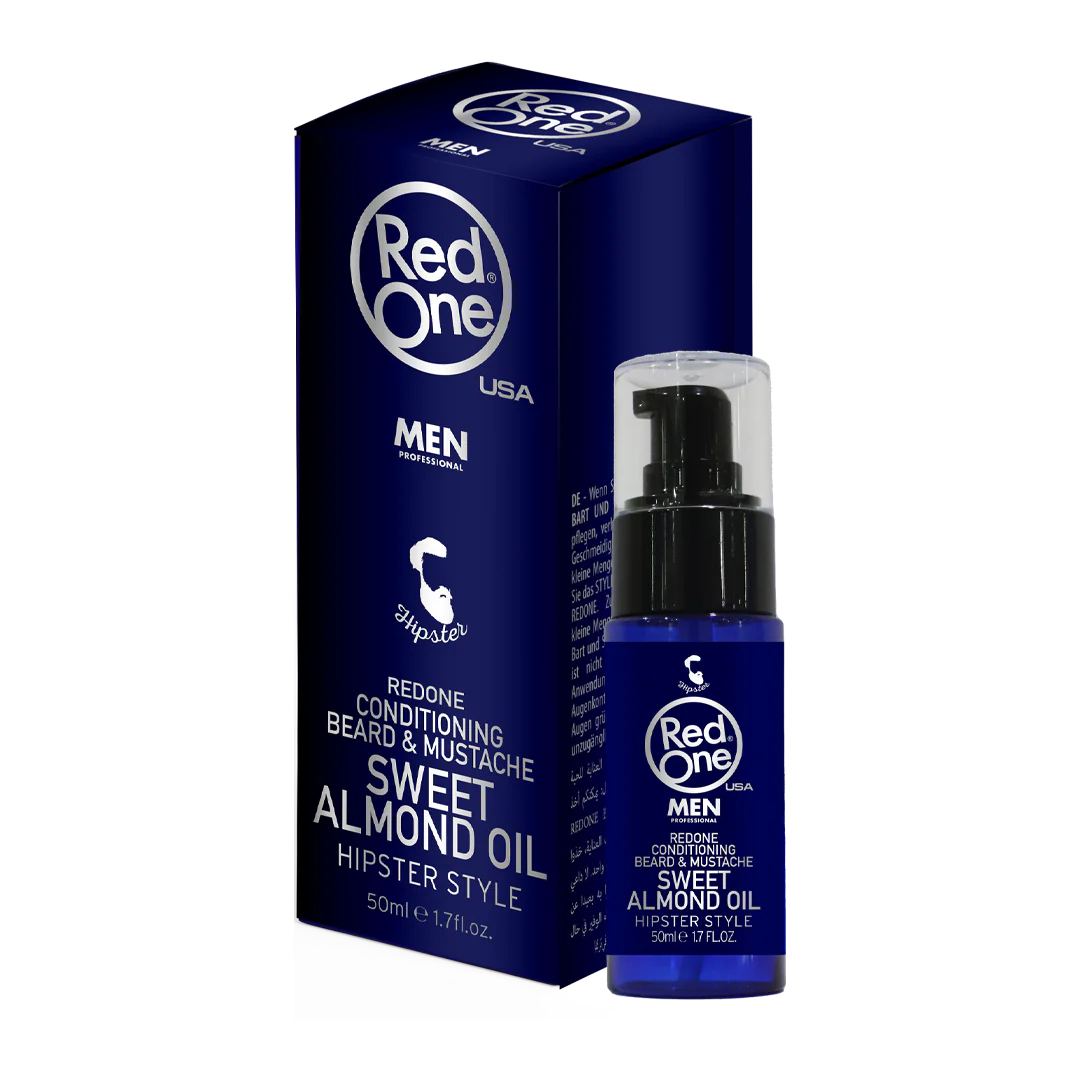 RedOne Sweet Almond Beard Oil 50ml Beard Growth