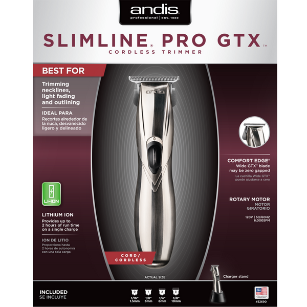 Andis Hair Cutting Set -Cordless Slimline Barber Starter Set