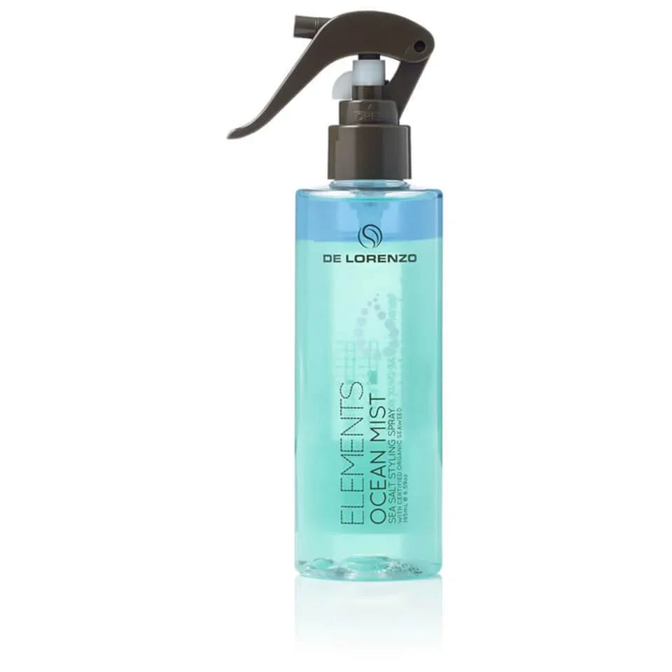 De Lorenzo Elements Water Ocean Mist 195ml Sea Salt Hair Styling Spray