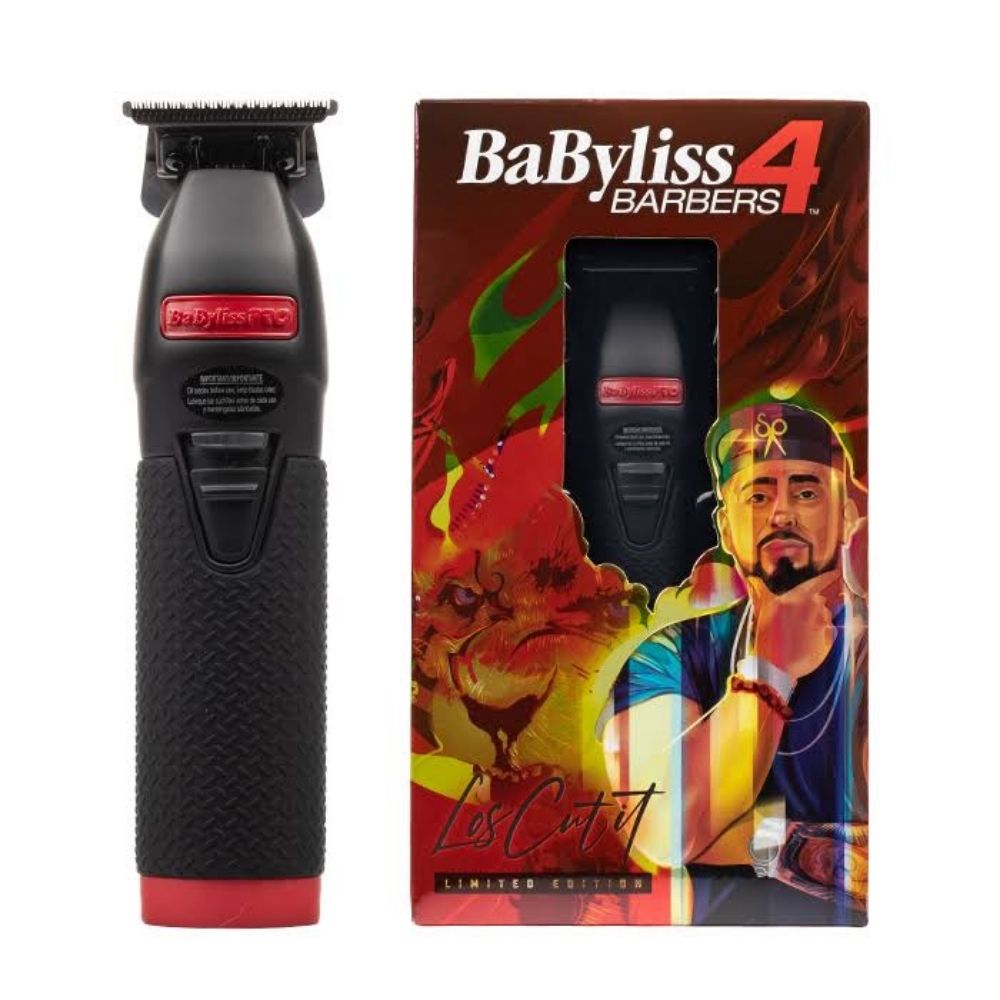 Babyliss pro Hair Trimmers Red Black Fx Skeleton Lithium Outliner Cordless